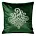 Poszewka welwetowa ROYAL 3 z srebrnym ornamentem