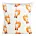 DESIGN 91 Poszewka welwetowa KIDS 9B  z motywem zabawnych lisów