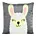 DESIGN 91 Poszewka welwetowa KIDS 2 z motywem lamy