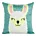DESIGN 91 Poszewka welwetowa KIDS 2 z motywem lamy