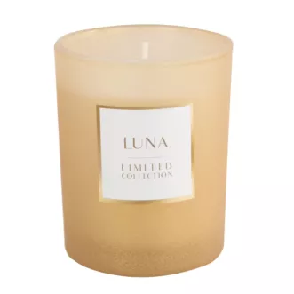 LIMITED COLLECTION Świeca zapachowa LUNA  w szkle BLASK BIELI