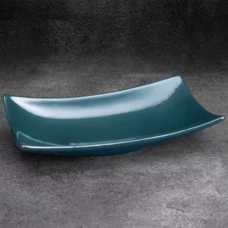 Patera ceramiczna SIMONA z perłowym połyskiem