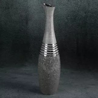 Wazon ceramiczny NELI o łączonych fakturach
