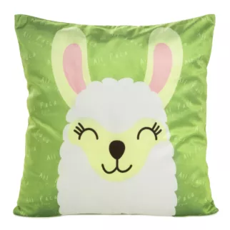 DESIGN 91 Poszewka welwetowa KIDS 2 z motywem lamy