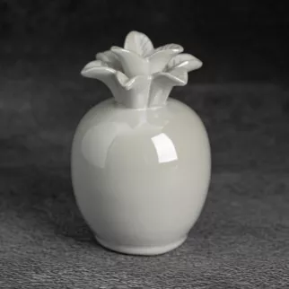 Ananas - figurka ceramiczna SIMONA z perłowym połyskiem