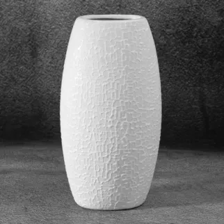 Wazon ceramiczny RISO z drobnym wzorem