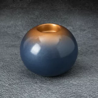 Świecznik ceramiczny NESSA z efektem ombre