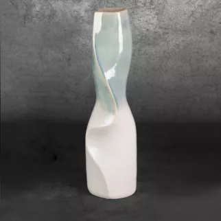 Wazon ceramiczny LIANA w stylu boho z efektem ombre