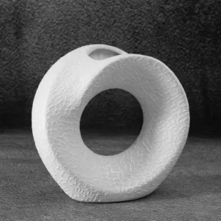 Wazon ceramiczny RISO z drobnym wzorem