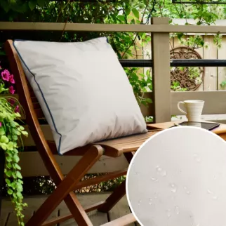 Poszewka GARDEN na taras oraz balkon z tkaniny wodoodpornej w stylu marynistycznym
