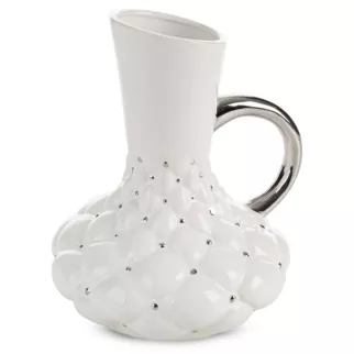 Wazon ceramiczny ADORE zdobiony pikowaniem