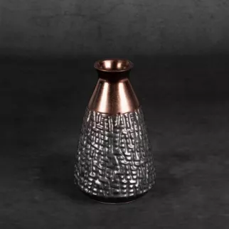 Wazon ceramiczny MORENA z wytłaczanym wzorem