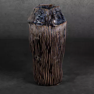 Wazon ceramiczny ALDA o nieregularnym kształcie w stylu boho
