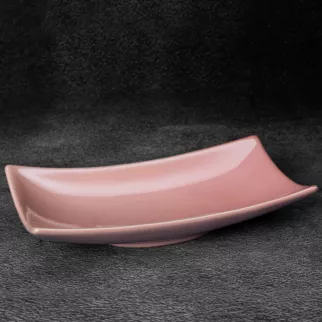 Patera ceramiczna SIMONA z perłowym połyskiem
