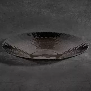 TERRA COLLECTION Misa PALERMO ze szkła dekoracyjnego z geometrycznym wzorem