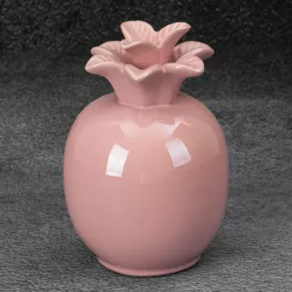 Ananas - figurka ceramiczna SIMONA z perłowym połyskiem