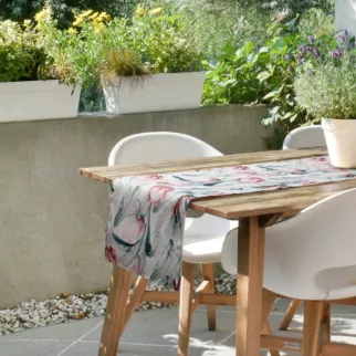 Bieżnik GARDEN na taras oraz balkon z wodoodpornej tkaniny