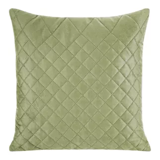 DESIGN 91 Poszewka LUIZ 3 welwetowa pikowana metodą hot press w geometryczny wzór