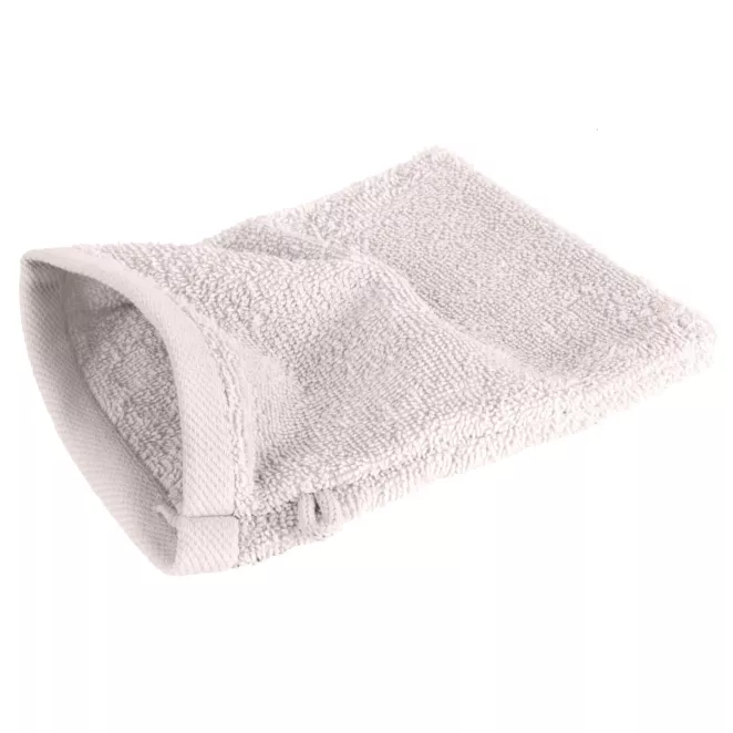Myjka do ciała 16x21 cm bawełniana kolor jasnoróżowy 500 g/m2 GŁADKI 2