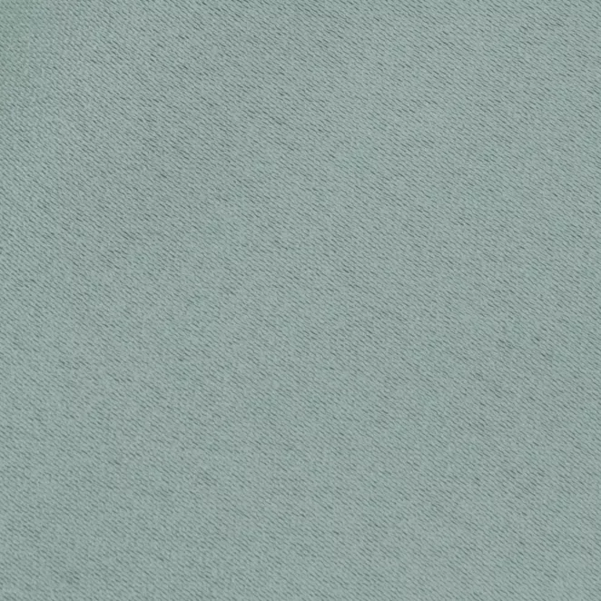 R180/13 Zasłona szyta na taśmie 5 cm miętowo turkusowa z gładkiej tkaniny zaciemniającej typu dimout