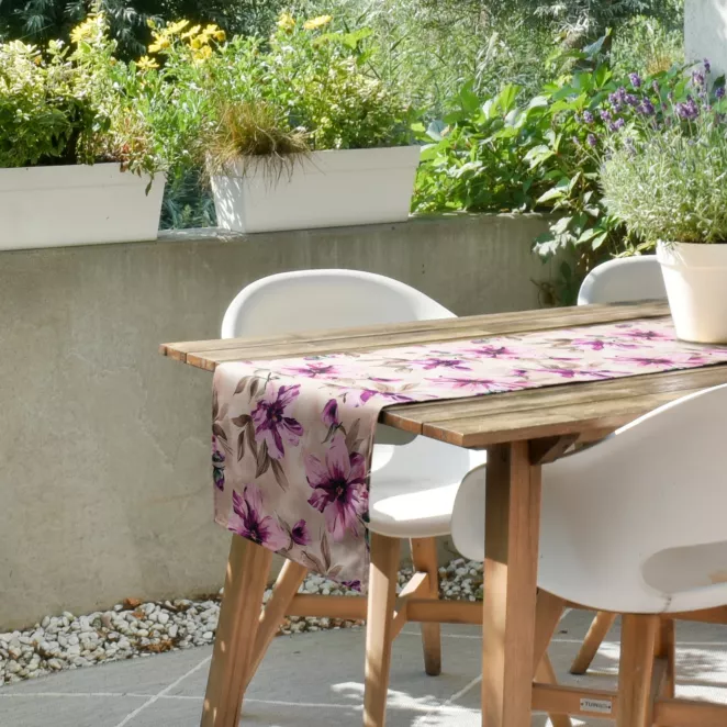Bieżnik GARDEN na taras oraz balkon z wodoodpornej tkaniny