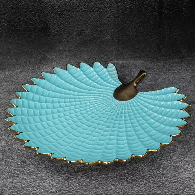 Patera ceramiczna HIRAL w formie liścia