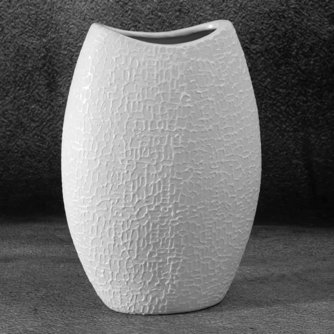 Wazon ceramiczny RISO z drobnym wzorem
