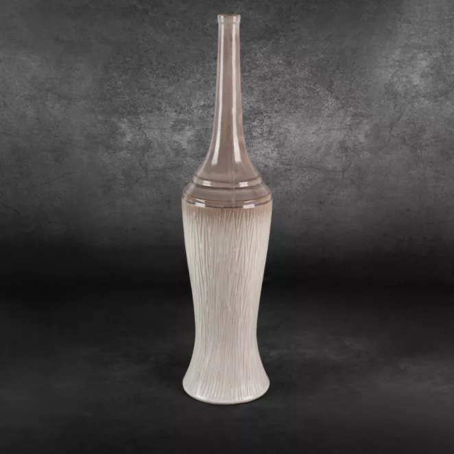 Wazon ceramiczny ROSINA w stylu boho z cieniowaniem