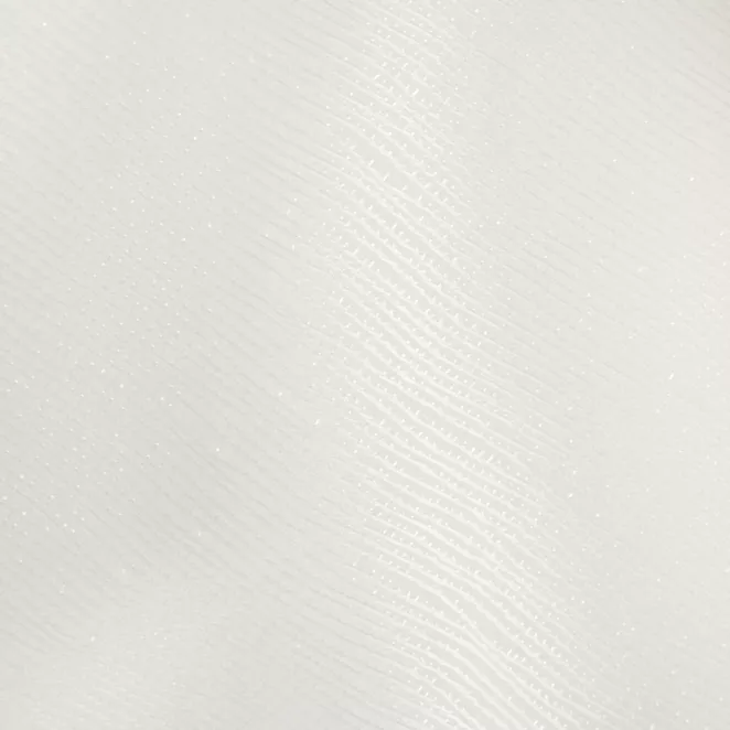 M70/2 Zasłona szyta na taśmie 5 cm JULIETT kremowa z eleganckiej połyskującej tkaniny przetykanej lureksową nicią