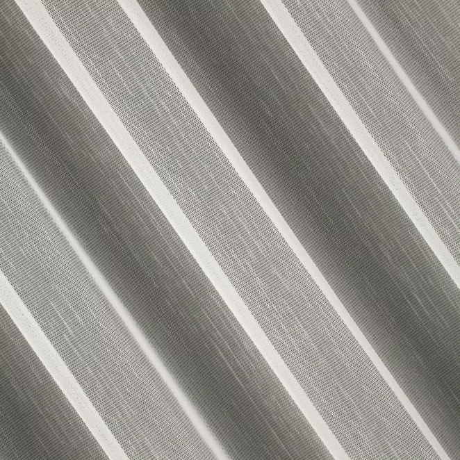 P231/14 Tkanina firanowa matowa z efektem deszczyku wykończona szwem obciążającym