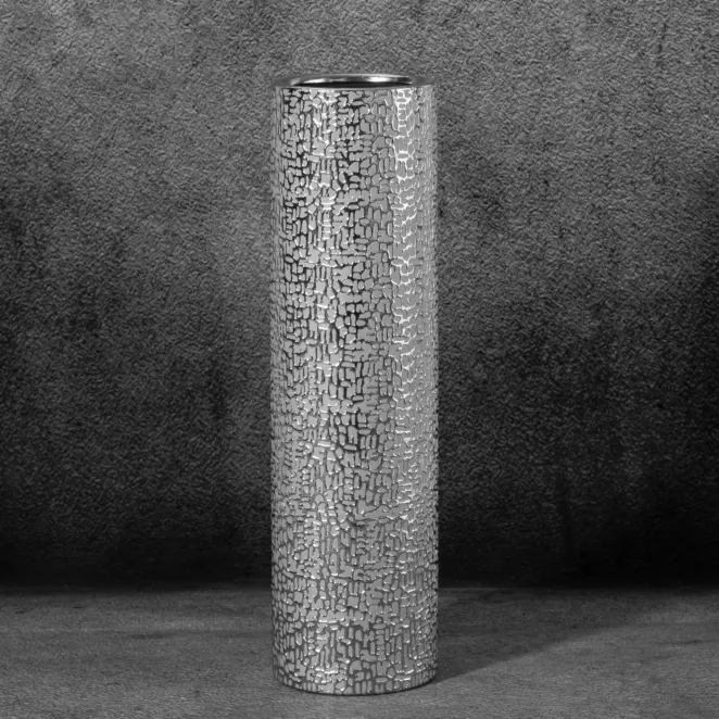 Wazon ceramiczny RISO z drobnym błyszczącym wzorem