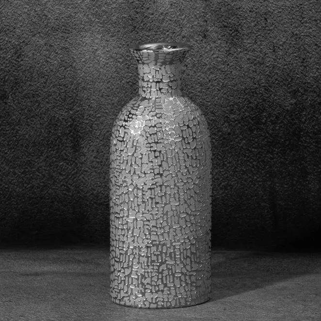 Wazon ceramiczny RISO z drobnym błyszczącym wzorem