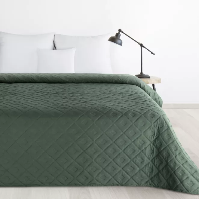 DESIGN 91 Narzuta ALARA 6 z geometrycznym wzorem wykonana techniką hot press
