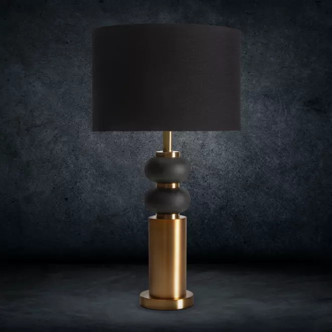 Lampa SOPHIA o designerskim kształcie z matowym abażurem