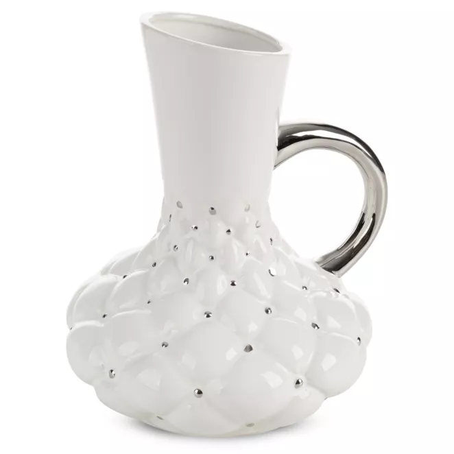 Wazon ceramiczny ADORE zdobiony pikowaniem