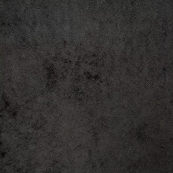 M159/2 Zasłona szyta na taśmie 5 cm ALIKKA czarna z imitacji skóry, miękkiej a równocześnie wytrzymałej