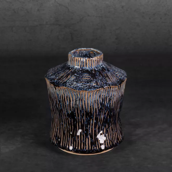 Wazon ceramiczny ALDA o nieregularnym kształcie w stylu boho