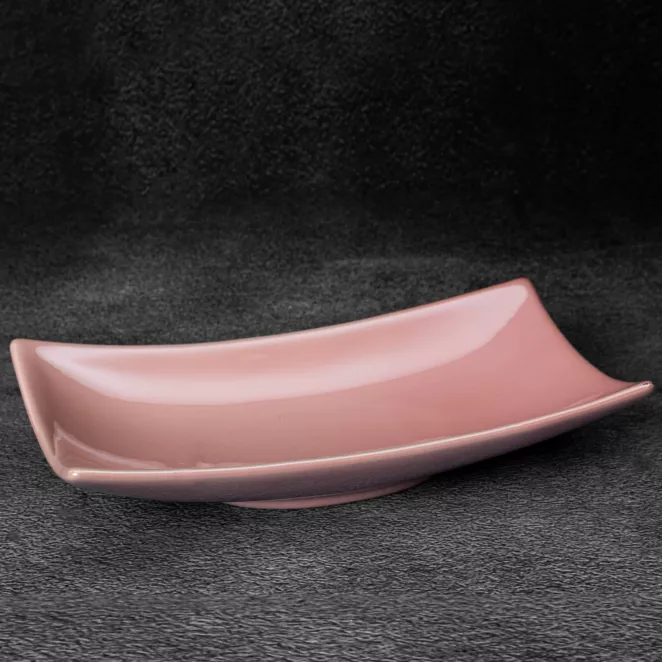 Patera ceramiczna SIMONA z perłowym połyskiem