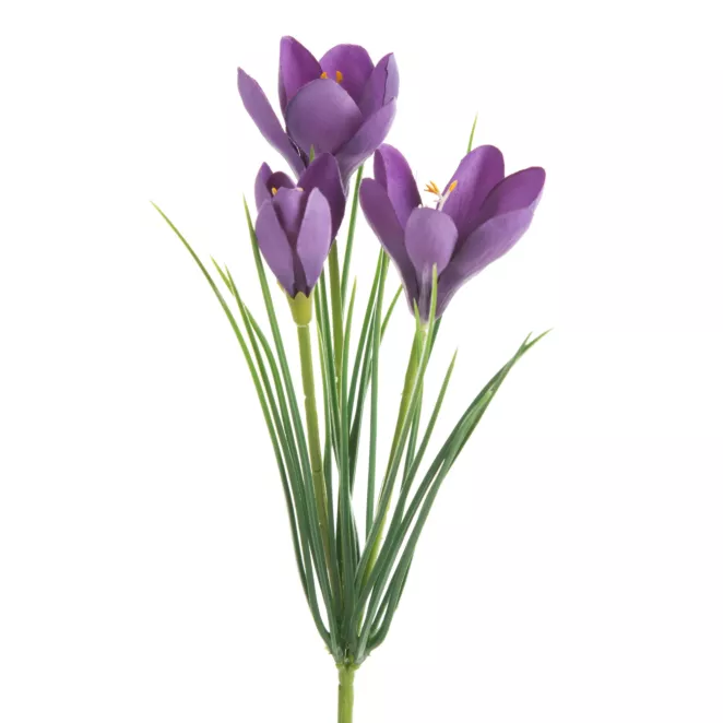 KROKUS  sztuczny kwiat do salonu