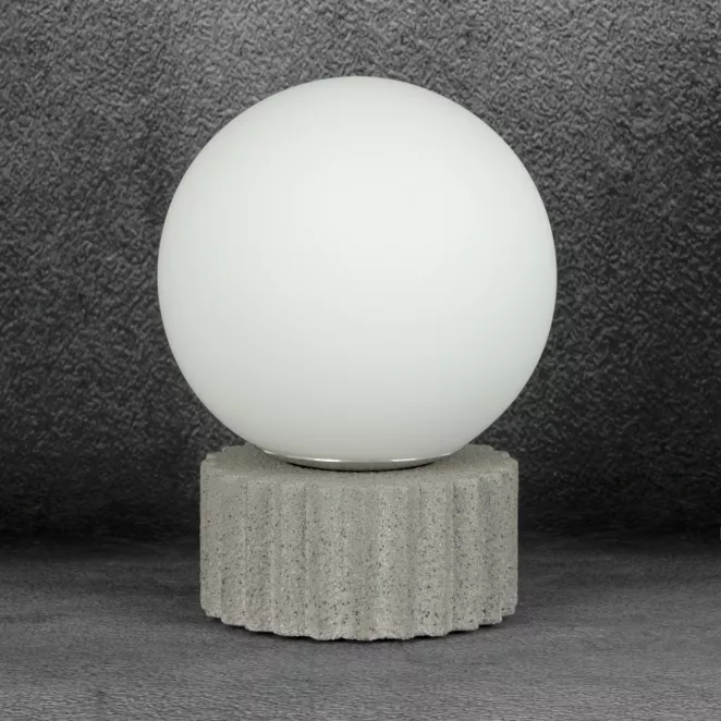 Lampa stołowa ASPEN na podstawie z betonu