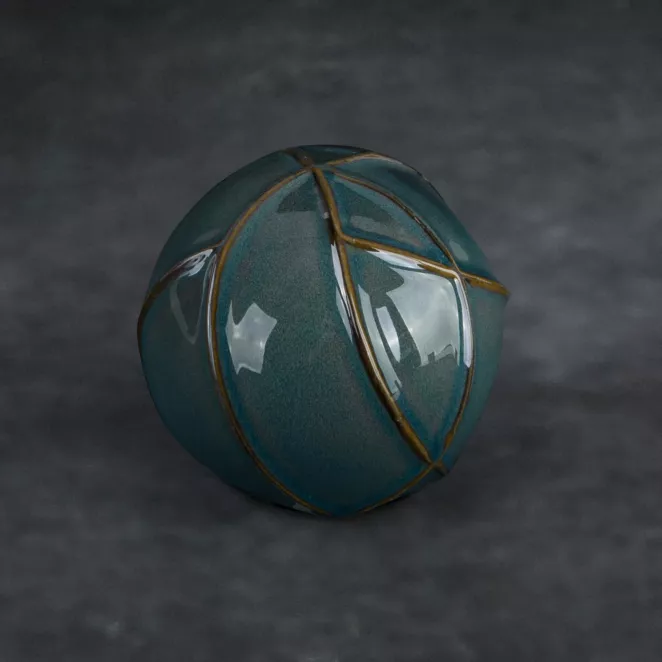 Kula ceramiczna  TEO z nowoczesnym wypukłym wzorem