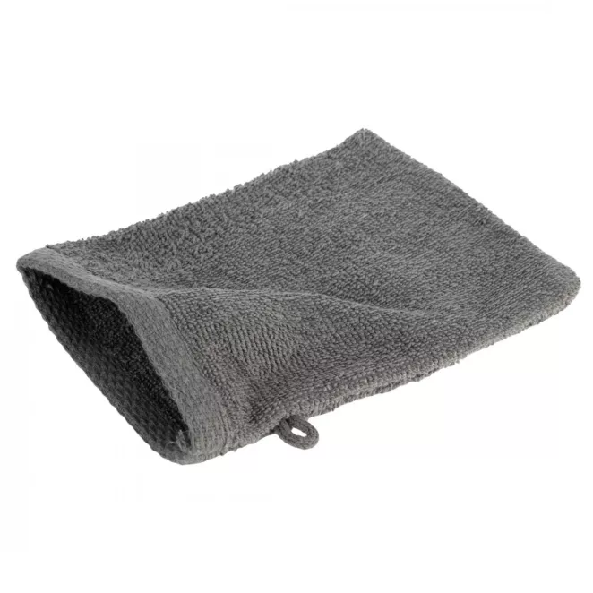 Myjka kąpielowa 16x21 cm bawełniana kolor ciemnoszary 400 g/m2 GŁADKI 1