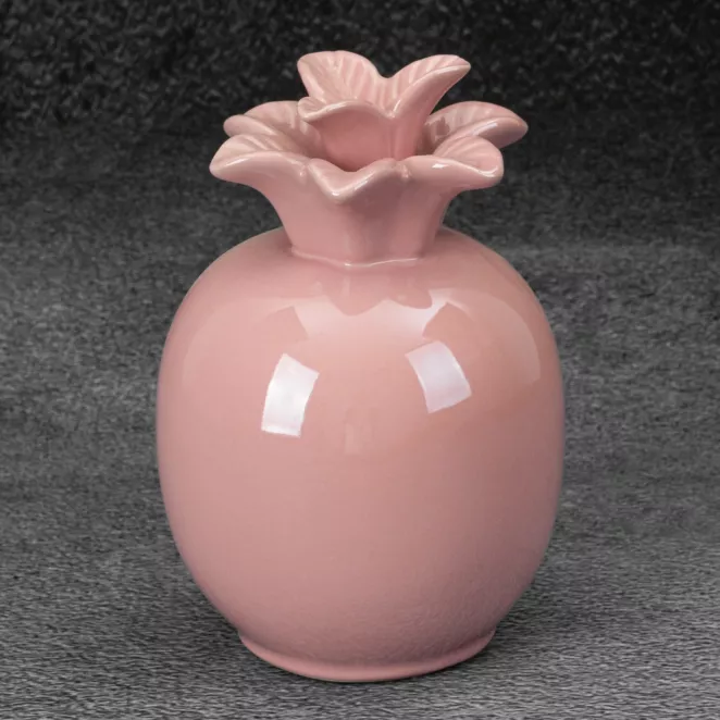 Ananas - figurka ceramiczna SIMONA z perłowym połyskiem