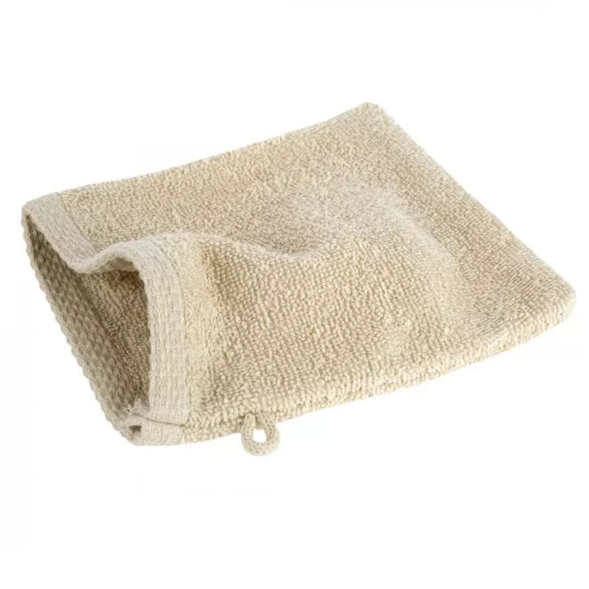 Myjka kąpielowa 16x21 cm bawełniana kolor beżowy 400 g/m2 GŁADKI 1