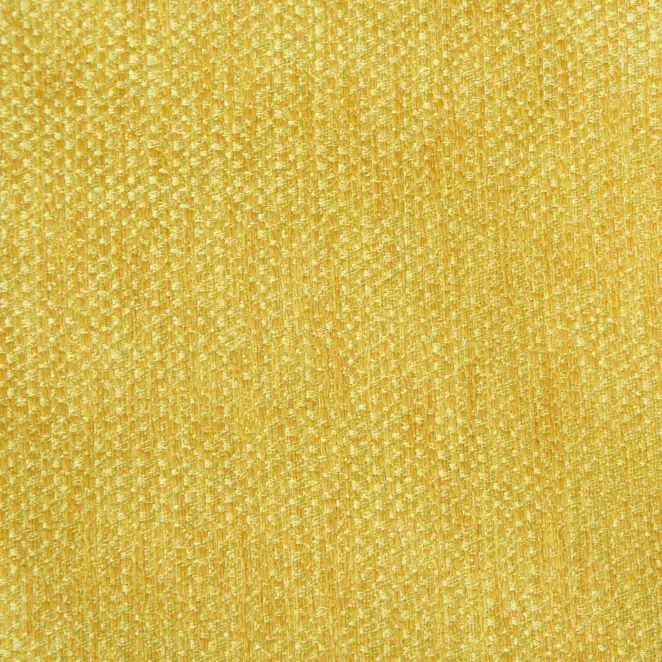 H176/9 Zasłona szyta na taśmie 5 cm CANDY musztardowa z tkaniny z strukturalnym spolotem