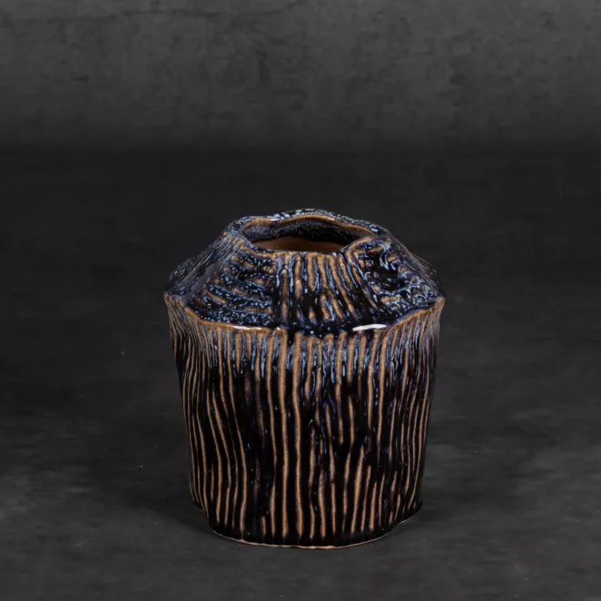Wazon ceramiczny ALDA o nieregularnym kształcie w stylu boho