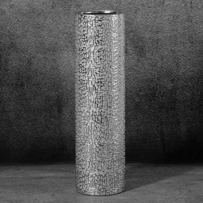 Wazon ceramiczny RISO z drobnym błyszczącym wzorem