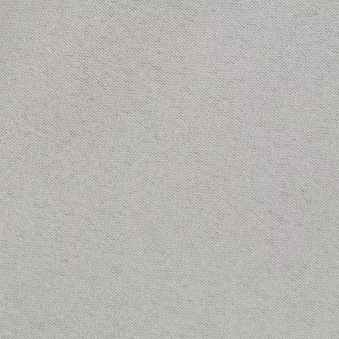 R180/9 Zasłona szyta na taśmie 5 cm srebrno stalowa z gładkiej tkaniny zaciemniającej typu dimout