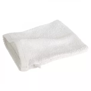 Myjka kąpielowa 16x21 cm bawełniana kolor kremowy 400 g/m2 GŁADKI 1