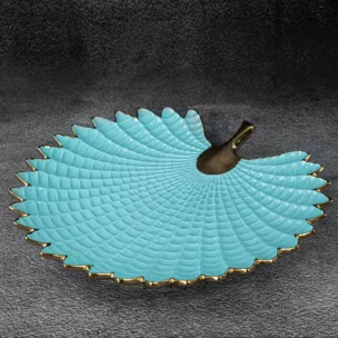 Patera ceramiczna HIRAL w formie liścia